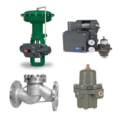 피셔 667/657 Pneumatic Actuator DVC6200/3582/3582I 밸브 포지셔너 브래킷 및 67CFR-225 필터 조절기와 함께 제어 밸브