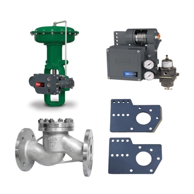 피셔 667/657 Pneumatic Actuator DVC6200/3582/3582I 밸브 포지셔너 브래킷 및 67CFR-225 필터 조절기와 함께 제어 밸브