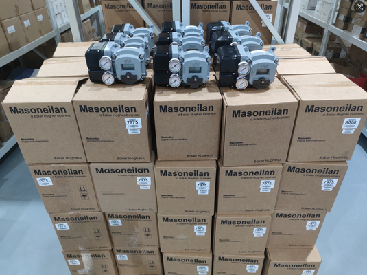 인기가 있는 Masoneilan SVI1000 SVI II SVI3 시리즈 지능형 밸브 포지셔너 피드백 HART 포지셔너 제어 밸브