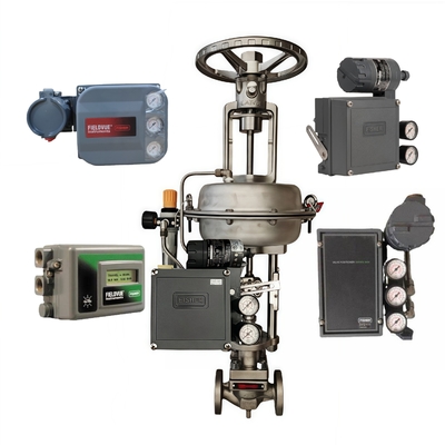 공급자 Pneumatic Actuators 피셔 밸브 위치기 DVC2000 DVC6200 3620J 3582i 전기 Pneumatic 밸브 컨트롤러