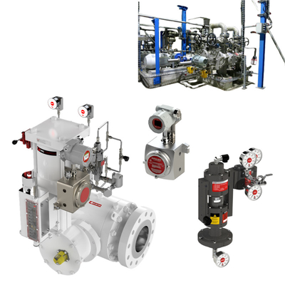 VRG Pneumatic Control Valve Actuator RCVC3000 적색 원 밸브 컨트롤러 고압 공기 회전 제어 밸브