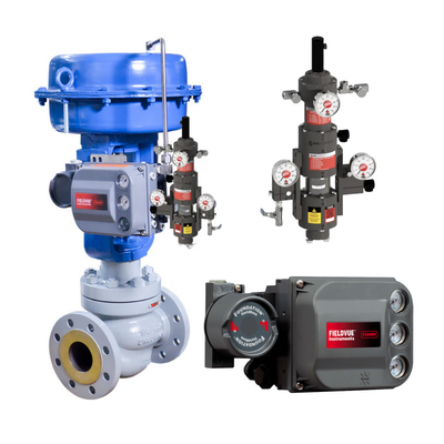 Pneumatically actuated Control Valve VRG VGP-100 Valve Gas Positioner Controller 천연가스 산업에 맞춤형
