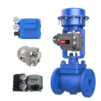 Masoneilan SVI2 Bithermo 밸브에 대한 Pneumatic 제어 밸브 포지셔너와 스피락스 증기 함정
