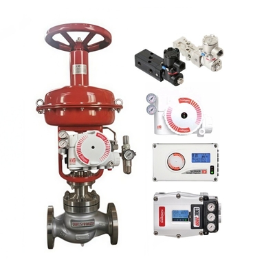 공급자 Pneumatic Valve 디지털 밸브 컨트롤러 Flowserve Logix 520MD 3200MD 3800 스마트 제어 밸브 위치기