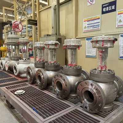 삼슨 3730-3 전압 위치기 HART 중국 LNG 석유화학용 맞춤형 저온 제어 밸브