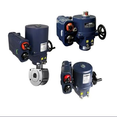 중국 브랜드 제어 밸브 로토르크 ROM 부분 회전 직접 드라이브 로컬 컨트롤과 함께 볼 밸브 전기 액추에터
