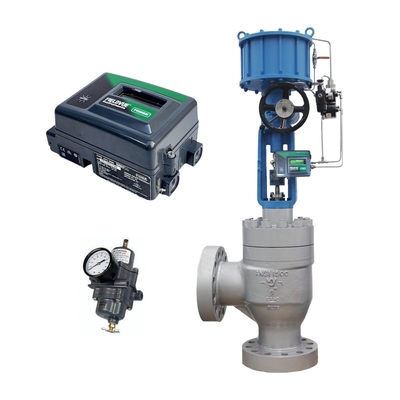 주류 흐름 제어 밸브 Pneumatic 디지털 밸브 제어기 Fisher FIELDVUE DVC2000 DVC6200 밸브 위치기