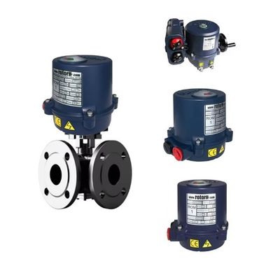 로토크 ROM 액추에이터가 장착된 중국 브랜드 제어 밸브 볼 밸브 (전기)