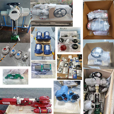 로토크 ROM 액추에이터가 장착된 중국 브랜드 제어 밸브 볼 밸브 (전기)