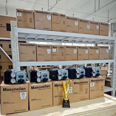 Masoneilan SVI1000 SVI2 SVI3 지능형 밸브 포지셔너 및 중국 플런저형 싱글 시트 공압 제어 밸브