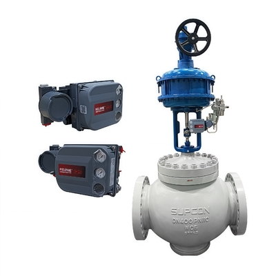 새 제품 케이지 가이드 압력 균형 단일 시트 제어 밸브 Fisher DVC2000 DVC6200 디지털 밸브 컨트롤러