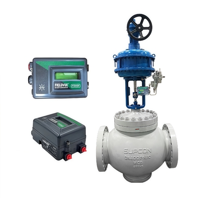 새 제품 케이지 가이드 압력 균형 단일 시트 제어 밸브 Fisher DVC2000 DVC6200 디지털 밸브 컨트롤러