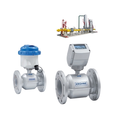 Krohne WATERFLUX 3070 전자기 액체 수량계 유량계