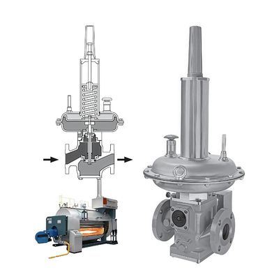 저압 천연가스 압력 조절기 Fisher LS200 LS220 LS250