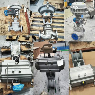 삼손 3755 공기 볼륨 부스터와 코소 EPA800과 제어 밸브 위치 제어기