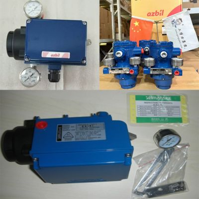 Pneumatic 액추에이터와 Azbil AVP100 AVP102 Pneumatic 스마트 밸브 포지셔너와 제어 밸브