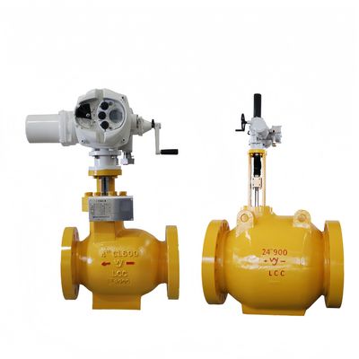 맞춤형 전기 스테인리스 스틸 축류 밸브 산업용 전기 제어 밸브