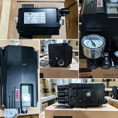 한국 오리지널 Tissin TS800/TS805 시리즈 지능형 스마트 포지셔너 및 SMC AW20 필터 레귤레이터가 장착된 공압 볼 밸브