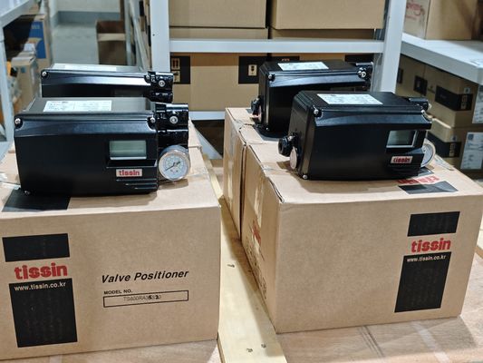 공압 포지셔너 전기 제어 밸브