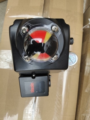 Original Tissin TS600 전자 공압식 포지셔너, 리미트 스위치 및 IMI NORGREN B64G 필터 레귤레이터가 장착된 볼 밸브
