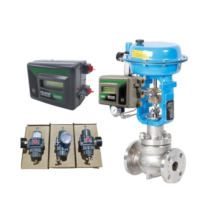 Fisher DVC2000 HART 밸브 포지셔너 및 67DFR 압력 조절기