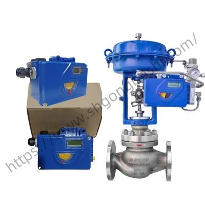 원래 HART 프로토콜 밸브 컨트롤러 Foxboro 공압 제어 밸브 SRD991 지능형 밸브 포지셔너