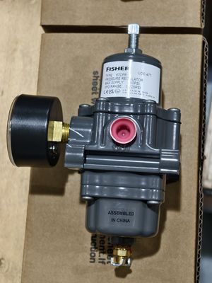 가스 감압 밸브 67C, 67CR, 67CF 및 67CFR 직동식 디지털 Fisher 압력 조절기 전압 조절기