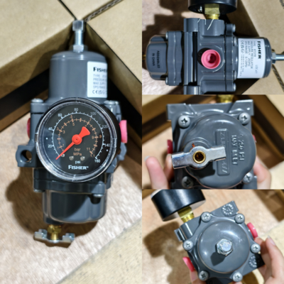 피셔 67CFR 압력 조절기 합금강 450 psig 1/4 NPT