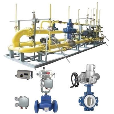 새롭고 정확한 핵심 돌 공기성 나비 밸브 그림 990 나비 밸브와 네일 포지셔너 ND7000