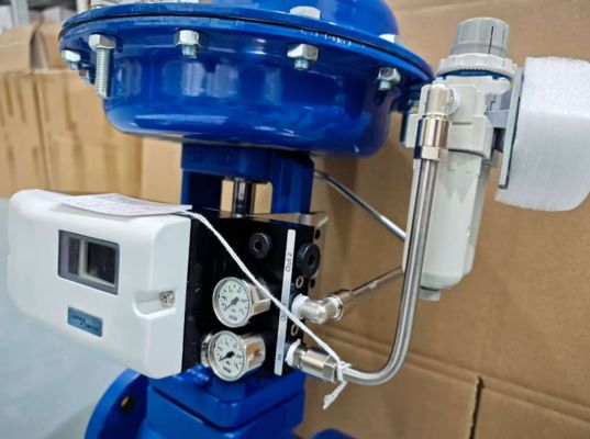 IP66 선형 액추에이터용 Pneumatic 제어 밸브 2.5 DN