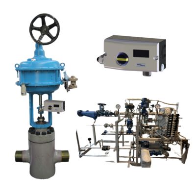 Spirax Sarco SP7 공압 제어 밸브 (리니어 액추에이터 포함)