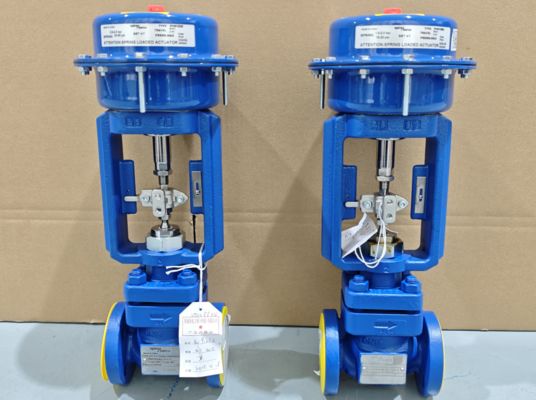 선형 액추에이터용 IP66 등급의 공기 제어 밸브