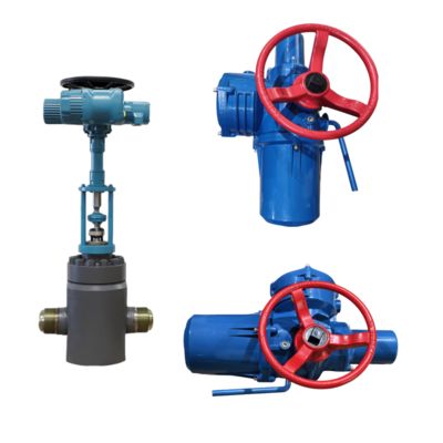 Peckwomy HART 프로토콜 30–3000 Nm 토크 전기 액추에이터