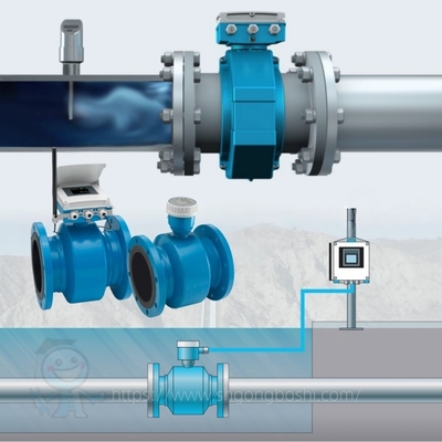 부식 방지 유량계 E+H Proline Promag W 400 W 800 Endress Hauser 전자기 유량계 (물용)