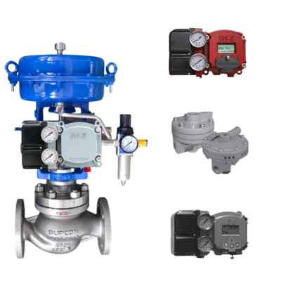 새로운 Pneumatic 제어 밸브와 Masoneilan Pneumatic 위치 SVI2/SVI1000 및 다른 밸브 부품 BR200/BR400 부스터