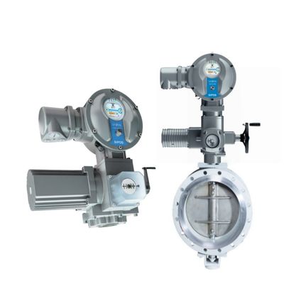 SIPOS 7 전기 밸브 액추에이터 10-4000 Nm 토크 IP67 IP68