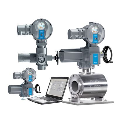 SIPOS 7 전기 밸브 액추에이터 10-4000 Nm 토크 IP67 IP68