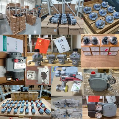 Rotork Fairchild Type 21 공압 릴레이 및 Masoneilan SVI1000 시리즈 공압 포지셔너, SVI1000/G, 4-20mA/HART 통신 디지털 밸브 포지셔너.