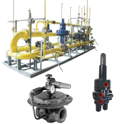 안정적이고 내구성이 뛰어난 Fish-Er Valve DVC6200 포지셔너 및 압력 조절기 1808 및 377 트립 밸브