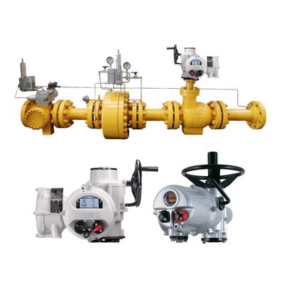 중국 우존 천연가스 조절기 스키드 로터크 IQ 시리즈 다중 회전 지능형 전기 액추에터 스팟 판매자