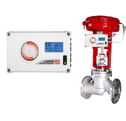 Flowserve Logix 520MD 공압 제어 밸브 포지셔너 IP66 2.5 직경