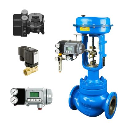 신규 및 안정적인 제어 밸브 Spiraxsarco 공압 밸브 및 4-20mA 방폭 Masoneilan SVI2/SVI3/4700E HART 포지셔너 재고
