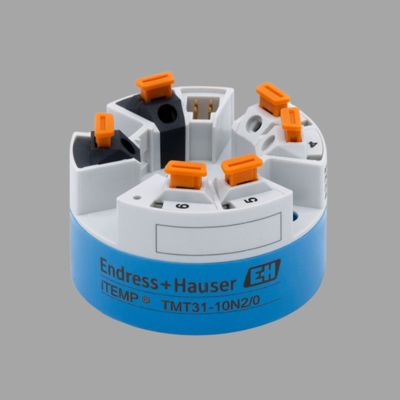 Endress+Hauser Proline Prowirl R 200 와류 유량계 및 ITEMP TMT31 온도 트랜스미터가 장착된 감압 및 냉각 스테이션