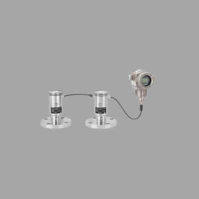 Endress+Hauser Proline Prowirl D 200 와류 유량계 및 Cerabar FMD72 압력 트랜스미터가 장착된 압력/유량 제어 장치