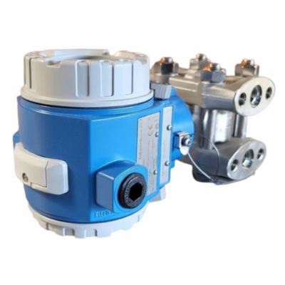 Endress+Hauser Deltabar Proline Prowirl R200 와류 유량계와 PMD75B 압력 트랜스미터가 장착된 감압 및 온도 조절 스테이션