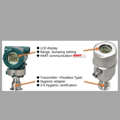 요코가와 VY 시리즈 와류 유량계 및 EJAC60E 위생 압력 트랜스미터를 갖춘 감압 냉각 스테이션