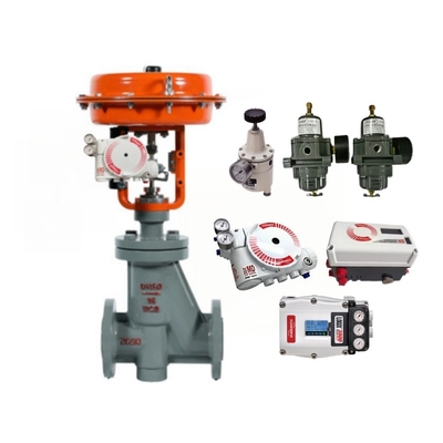 자동 공압 액추에이터 제어 밸브 포지셔너 Flowserve Logix 520MD 3200MD 3800 산업용 디지털 제어 밸브 가격