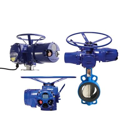 Flowserve Non-intrusive Multi-turn Intelligent Valve Actuator MX MXb Limitorque Smart Electric Actuator