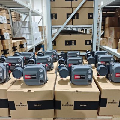 Fisher DVC6200 공압 밸브 컨트롤러 밸브 포지셔너 스마트 포지셔너 및 Buerkert Type 5404 솔레노이드 밸브