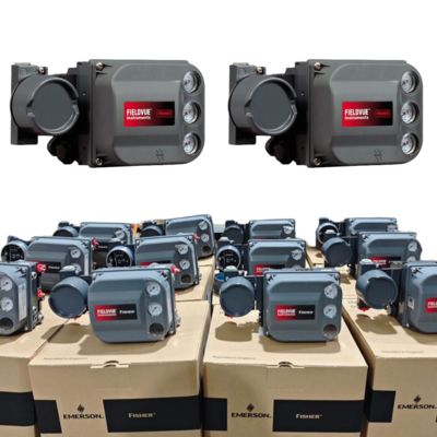 Fisher DVC6200 공압 밸브 컨트롤러 밸브 포지셔너 스마트 포지셔너 및 Buerkert Type 5404 솔레노이드 밸브